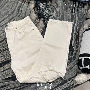 Agolde NWT Riley crop jeans